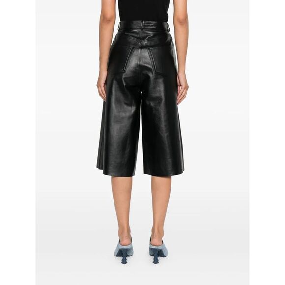 Haikure Women Leather Shorts - Picture 4 of 5